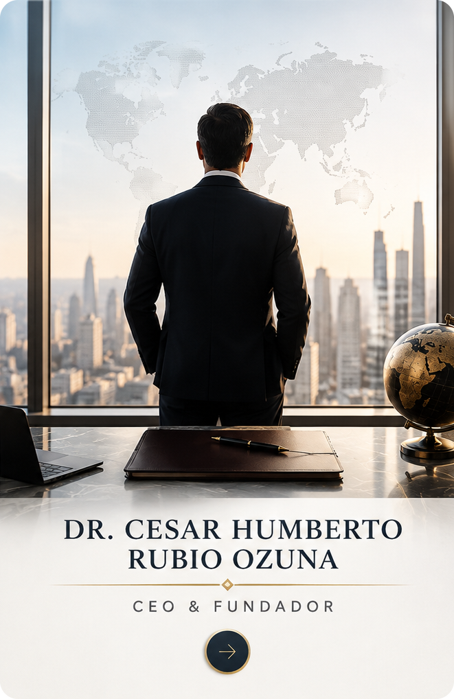 Dr. César Humberto Rubio Ozuna — CEO & Fundador